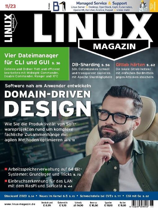 Title details for Linux Magazin germany by Computec Media GmbH - Available